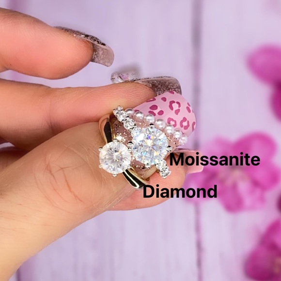 4.5ct moissanite ring with certificate - Picture 15 of 15